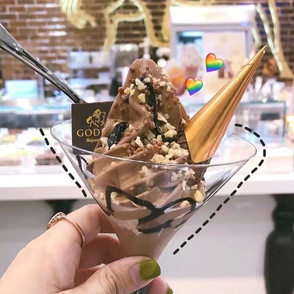 Взрывная карамель с мороженым