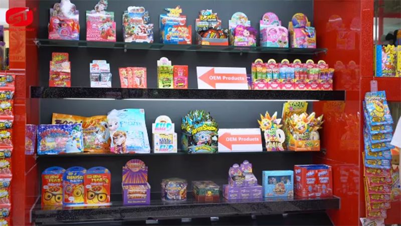 Взрывающаяся конфета