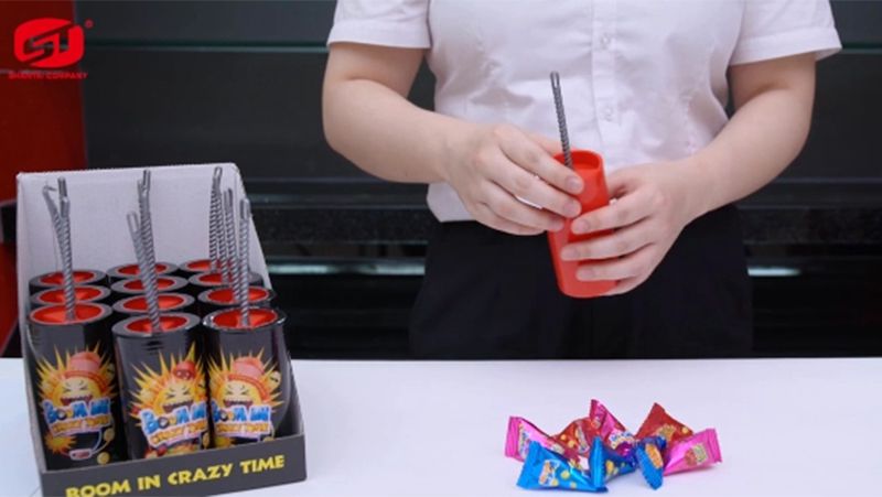 Взрывающаяся конфета