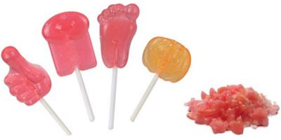 Взрывная карамель и леденец