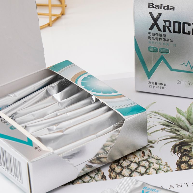 Витамины с взрывной карамелью